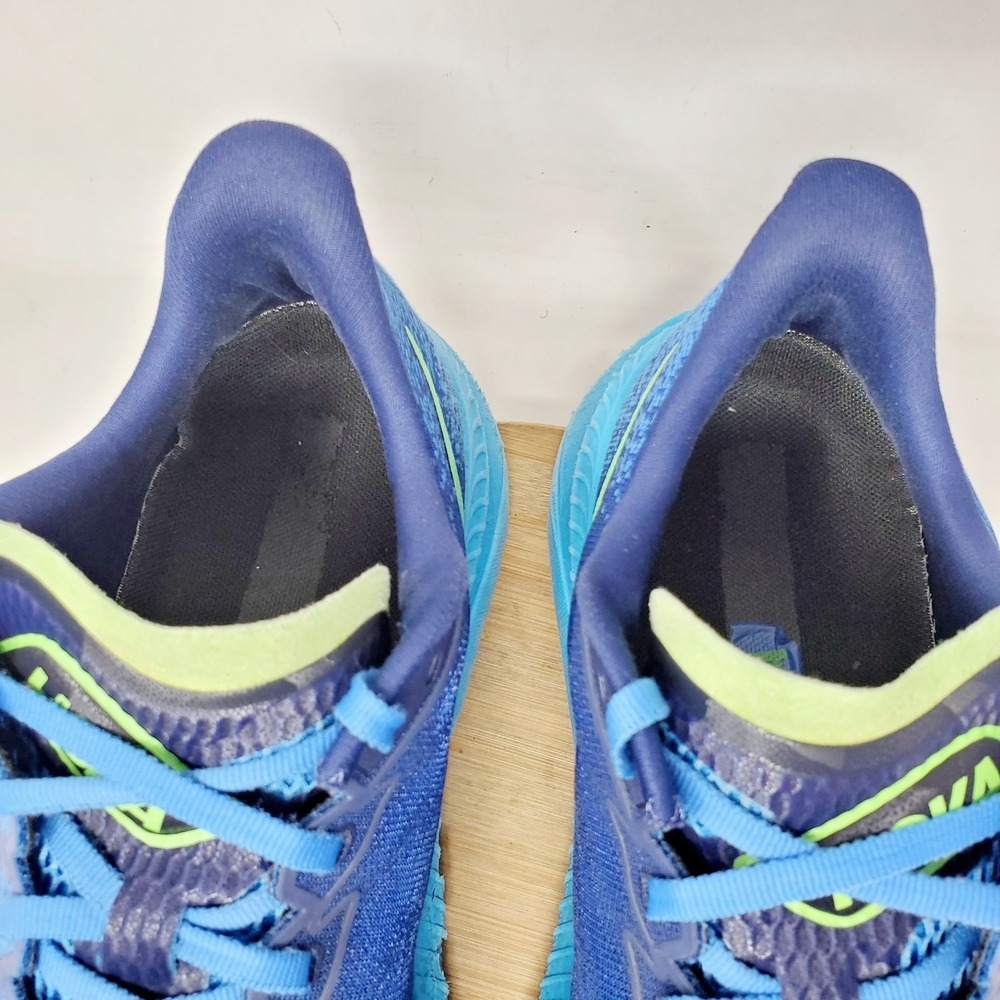 Hoka One One Mach 6 Running Shoes Mens 11.5 D Blue Athletic Comfort Sneaker - Picture 7 of 16